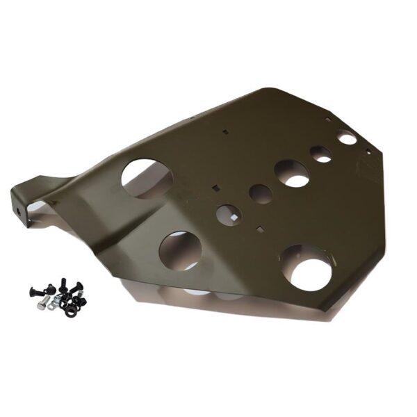 F Marked Skid Plate & Fixings for External Contracting Handbrake For Ford GPW